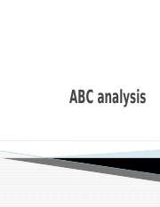 ABC analysis1234 pptx