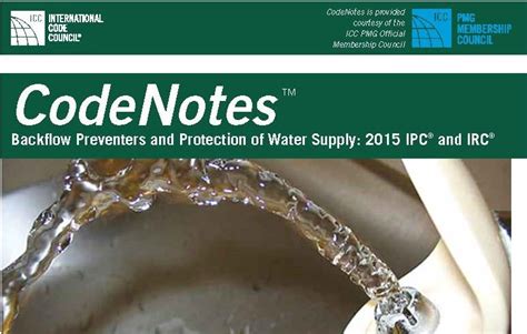 ABPA - ICC Backflow Code Notes - American Backflow Prevention …