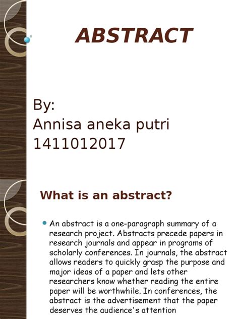 ABSTRACT Annisa Aneka Putri