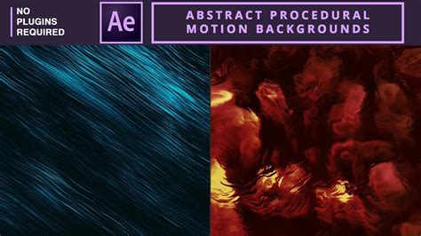 Abstract Procedural Motion Backgrounds in AE - muktibox.com