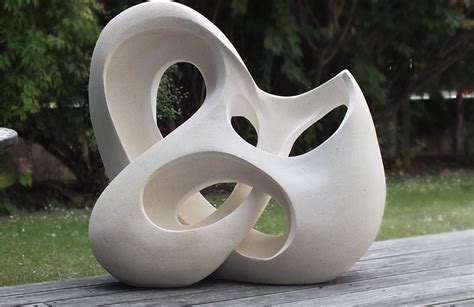 Abstract sculpture in stone - muktibox.com