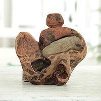 Abstract Stone Sculpture at NOVICA - muktibox.com