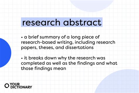 ABSTRACT research