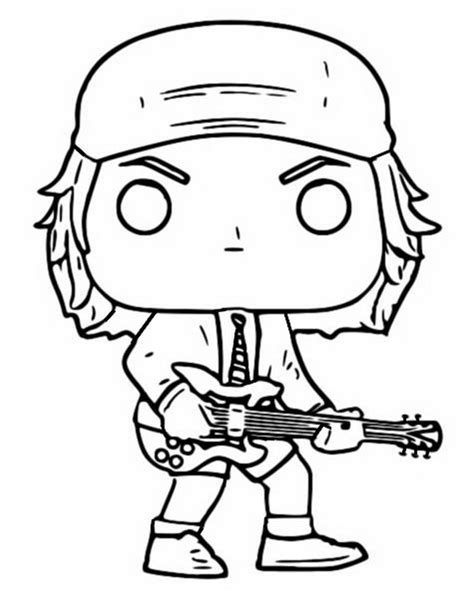 AC/DC Coloring Pages Coloring Home