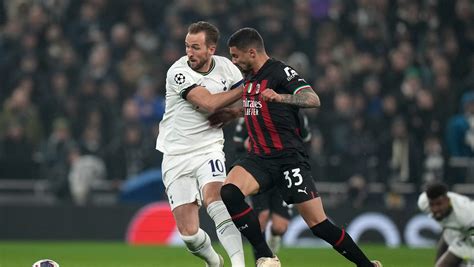 AC Milan reaches Champions League QF with 0-0 draw at Spurs
