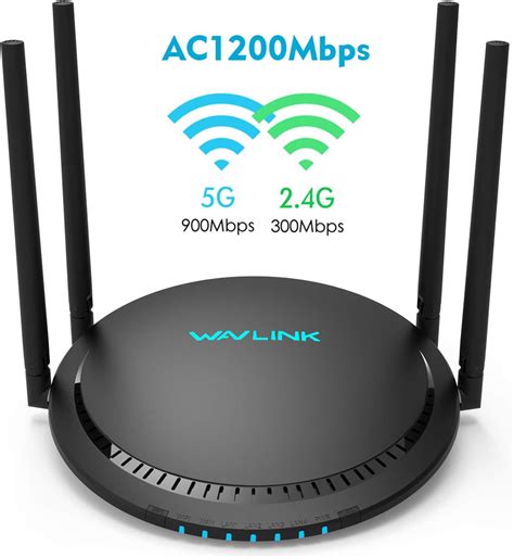 AC1200 High Power Dual Band Wireless Router - wavlink