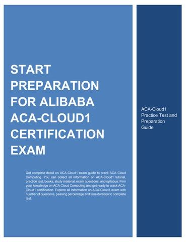 ACA-Cloud1 Zertifizierungsantworten