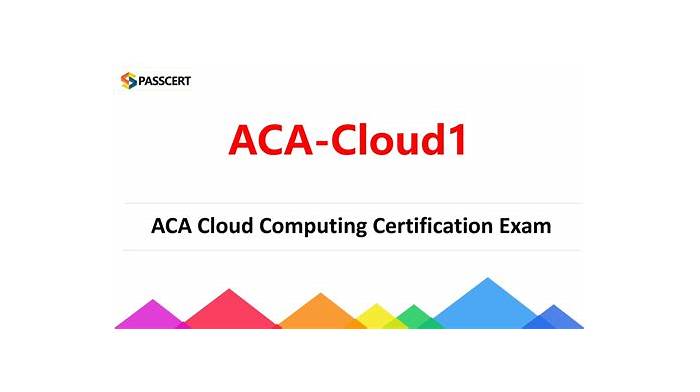 Reliable ACA-Cloud1 Exam Papers