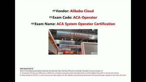 ACA-Operator Prüfungsinformationen
