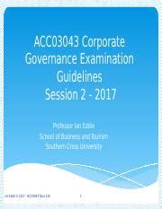 ACC03043 Corporate Governancess