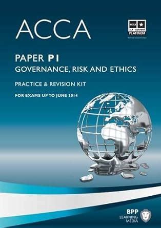 ACCA P1 Governance Risk and Ethics Revision Questions