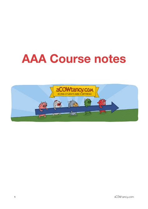 ACCA P7 Course Notes