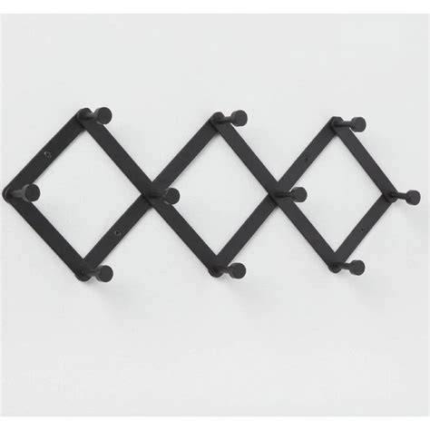 Accordian 10 Hooks Rail Matte Black - Brightroom : Wall Mounted ... - raincitystudios.com