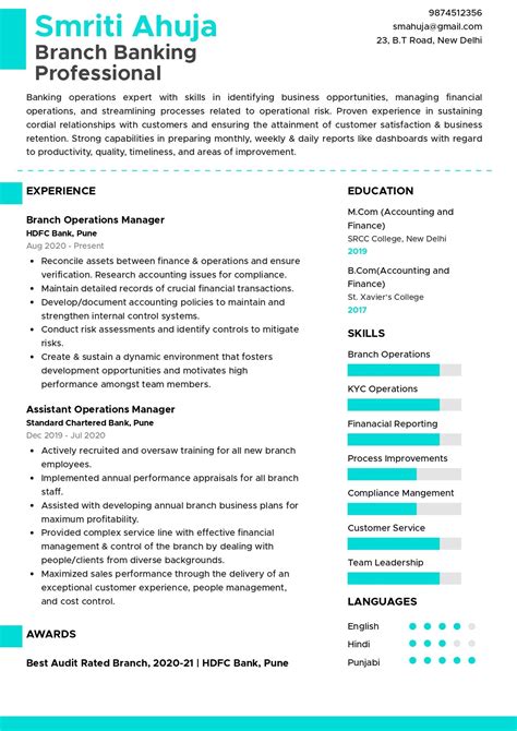 ACCOUNTING, BANKING, FINANCE, INSURANCE Resume Examples