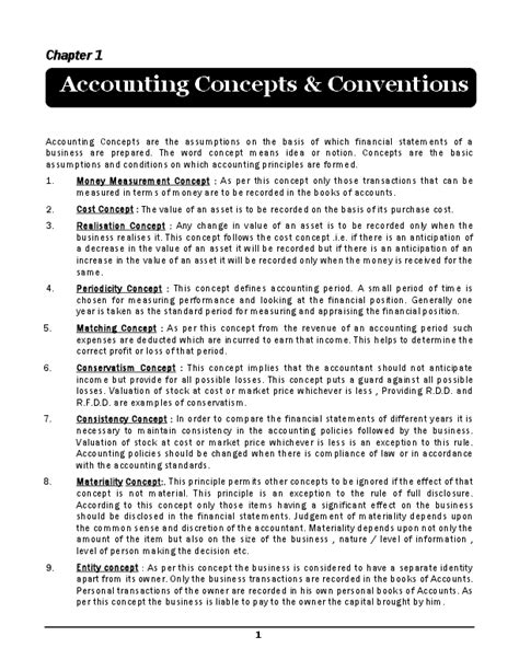 ACCOUNTING CONCEPTS pdf