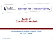 ACCT201 Topic05 CreditRiskAnalysis