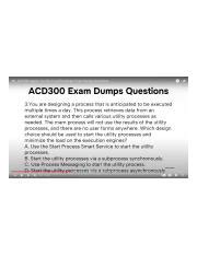 ACD300 Exam