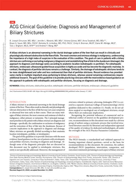 ACG Clinical Guideline: Diagnosis and Management …