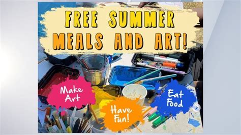 ACG announces free summer meals and art program