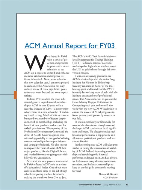 ACM Annual Report 2015 Mon