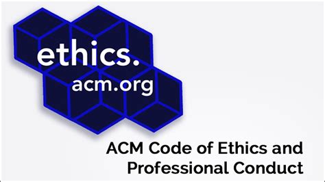 ACM Code of Ethics and Professional Conduct - coolestguyplanet.net