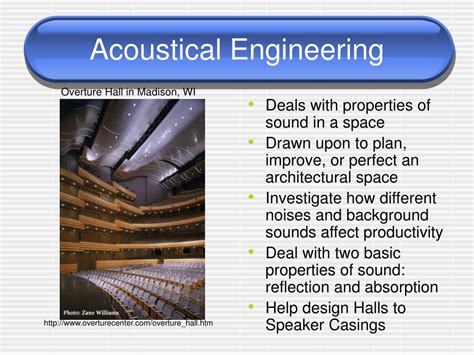 Acoustical Engineering: Definition & Examples | StudySmarter - wintechmobiles.com