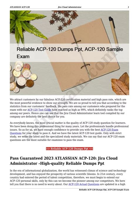 ACP-120 Reliable Test Dumps