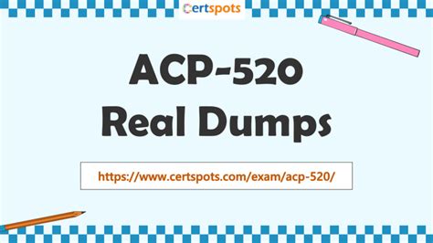 ACP-520 Dumps