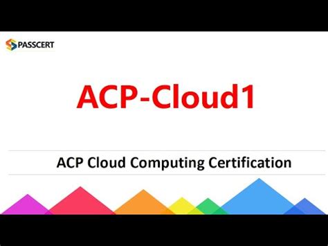 ACP-Cloud1 Zertifizierung