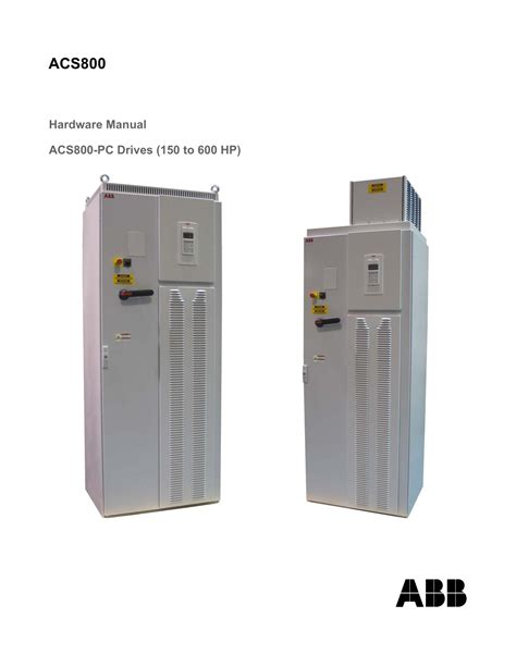 ACS 800 Hardware Manual