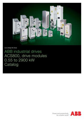 ACS800 Technical Brochure