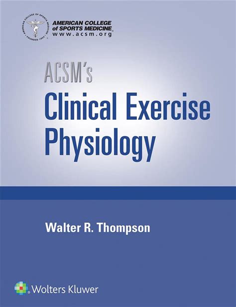 Full Download Acsms Clinical Exercise Physiology By Acsm