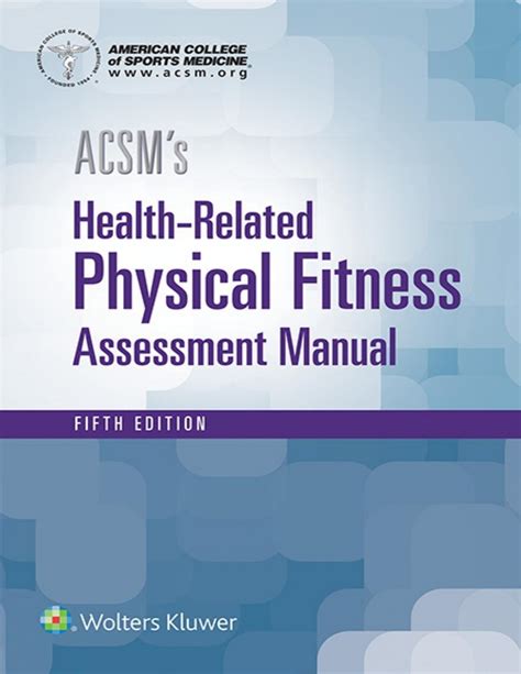 Download Acsms Healthrelated Physical Fitness Assessment By American College Of Sports Medicine