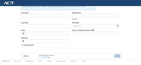 ACT Student Portal Login Guide