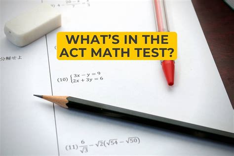 ACT-Math Fragenpool