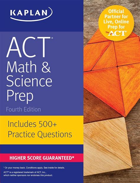 Download Act Math  Science Prep Includes 500 Practice Questions By Kaplan Inc