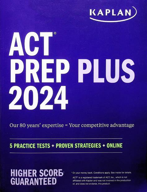 Download Act Prep Plus 2021 5 Practice Tests  Proven Strategies  Online By Kaplan Test Prep