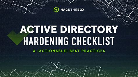 Active Directory Hardening: Best Practices and Implementation - coolestguyplanet.net