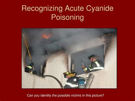 ACUTE CYANIDE POISONING ppt