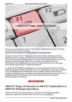 AD0-E117 Fragen Beantworten