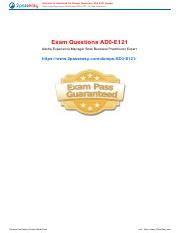 AD0-E121 Examsfragen