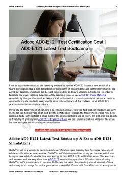 AD0-E121 Online Tests
