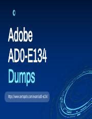 AD0-E134 Dumps Deutsch