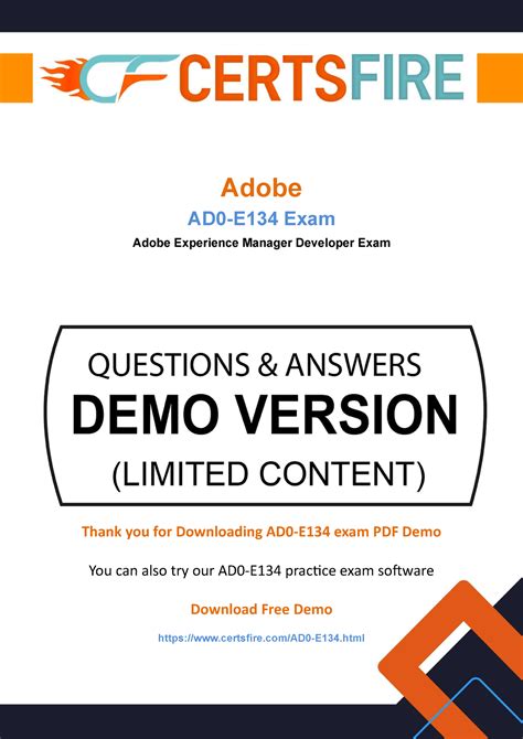 AD0-E134 PDF Demo