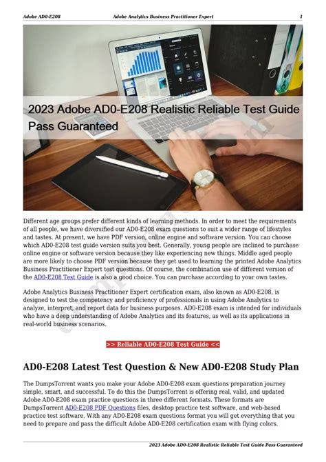 AD0-E208 Tests