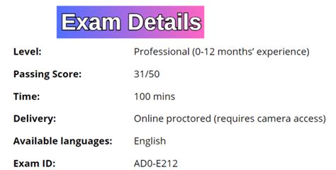 AD0-E212 Test Passing Score