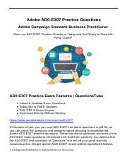 AD0-E307 PDF