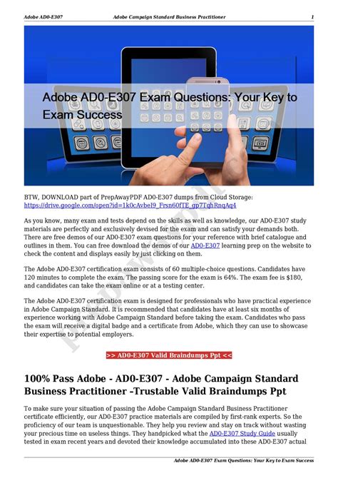 AD0-E307 PDF Testsoftware