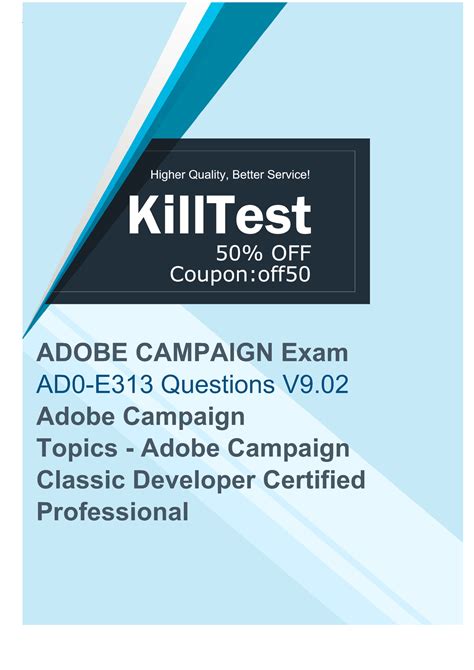 AD0-E313 Latest Exam Format