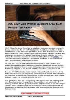 AD0-E327 Online Test
